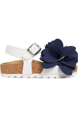 MONNALISA Sandali Con Fiore E Glitter
