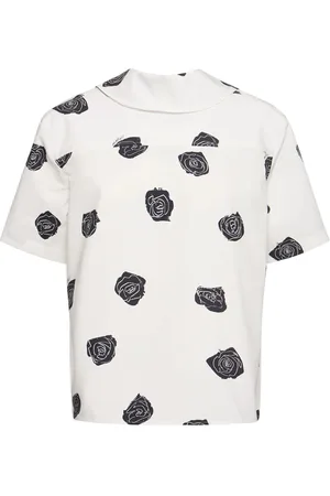 Marni Camicia Andromeda In Popeline Di Cotone Stampato