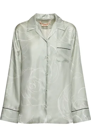 Marni Camicia Aurora In Twill Di Seta