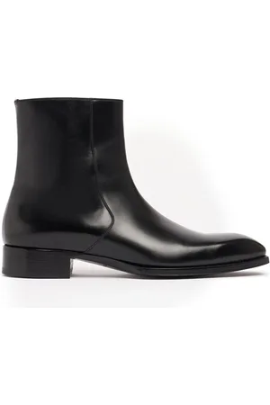 Tom Ford Stivali Elkan In Pelle Con Zip