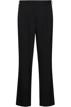 Comme des Garçons Pantaloni In Lana Con Pinces