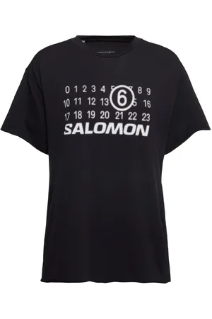 Maison Margiela T-shirt Mm6 X Salomon In Jersey Con Logo