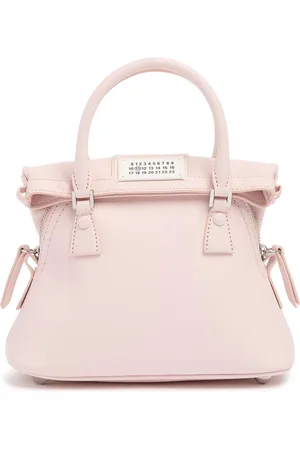 Maison Margiela Borsa Micro 5ac In Pelle Martellata