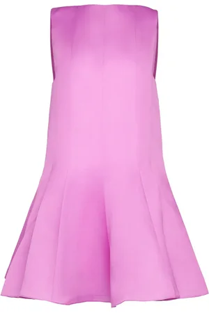 Khaite Vestito Mini Mags In Seta