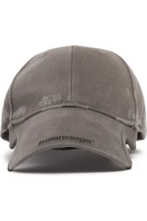 Balenciaga Cappello Da Baseball In Drill Di Cotone