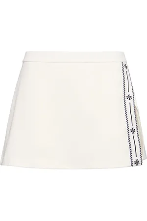 Tory Burch Minigonna Tennis In Maglia Di Twill