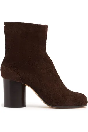 Maison Margiela Stivaletti Tabi In Camoscio 80mm