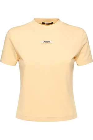 Jacquemus T-shirt Le Tshirt Gros Grain In Cotone
