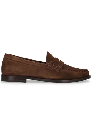 Burberry Mocassini Rupert In Camoscio