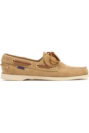SEBAGO Scarpe Da Barca Portland Artisan In Camoscio