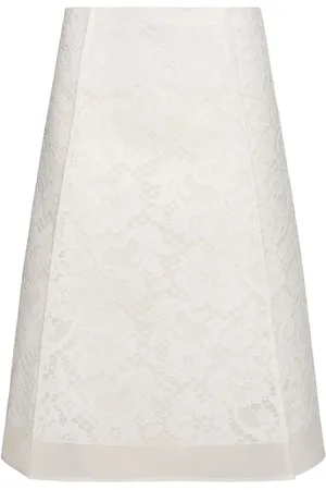 Tory Burch Corded Lace Midi Skirt