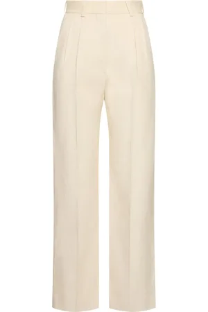 Blazé Milano Pantaloni Dritti Amara Fox In Cotone