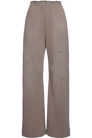Maison Margiela Pantaloni In Jersey Di Misto Cotone