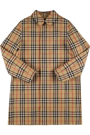 Burberry Trench In Cotone Check