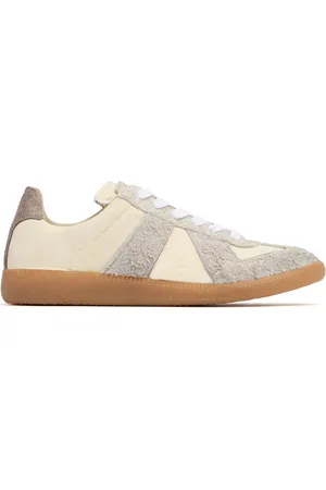 Maison Margiela Sneakers Replica In Pelle E Camoscio 20mm