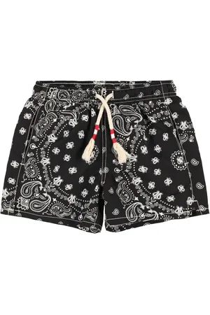 MC2 SAINT BARTH Shorts Mare Bandana In Nylon Stampato