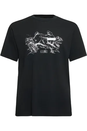 Maison Margiela T-shirt Con Stampa Grafica