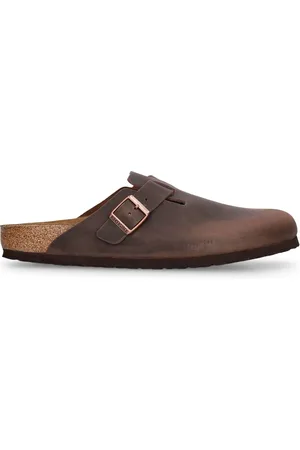 Birkenstock Sandali Boston Sfb In Pelle