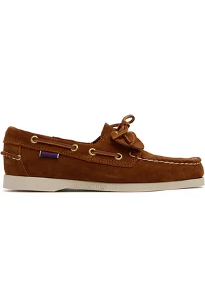 SEBAGO Scarpe Da Barca Portland Artisan In Camoscio