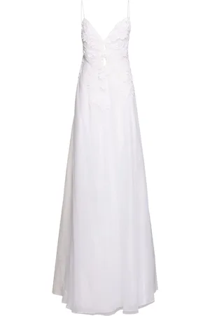 ERMANNO SCERVINO Vestito In Misto Cotone Ricamato