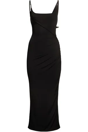 MUGLER Vestito In Jersey Lucido