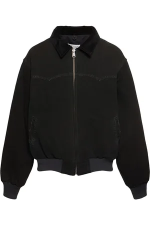 Maison Margiela Giacca Sportiva In Cotone Con Zip