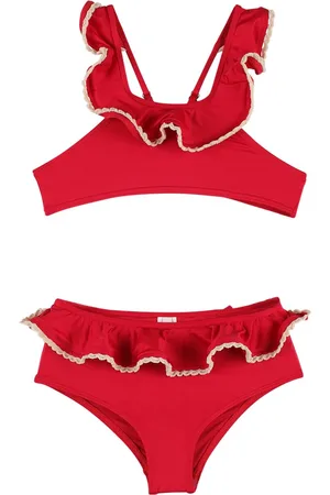 ZIMMERMANN Bikini In Lycra Con Ruches