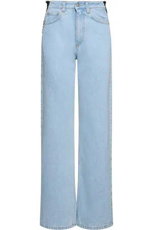 MUGLER Jeans Dritti Con Lacci