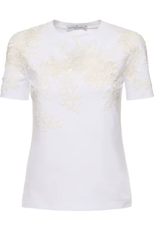 ERMANNO SCERVINO T-shirt In Jersey Con Ricamo