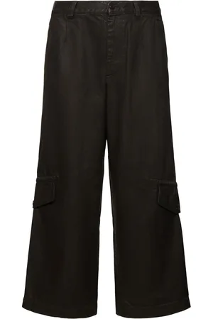 DRIES VAN NOTEN Pantaloni Cargo Paxford In Twill Di Cotone