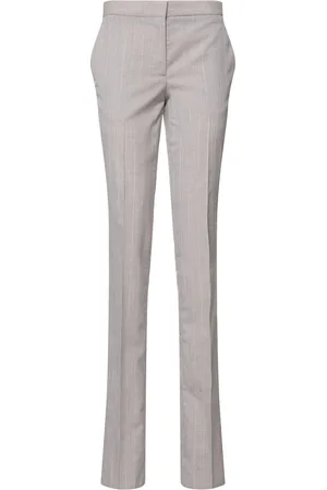 Stella McCartney Pantaloni Dritti In Lana A Righe
