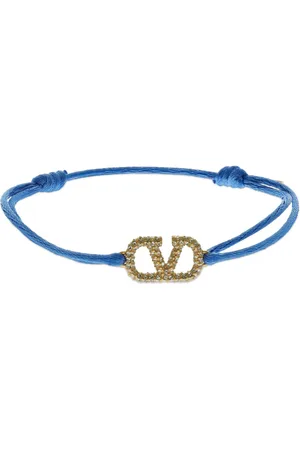VALENTINO GARAVANI Bracciale Regolabile Slim Fit Crystal Vlogo