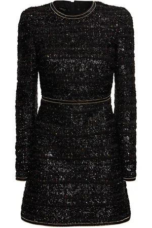 Giambattista Valli Vestito Bouclé Con Paillettes