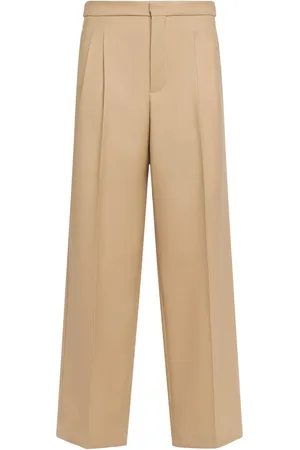 Ami Pantaloni Oversize In Gabardina Di Lana