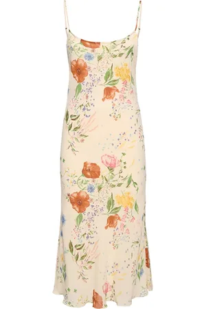 Reformation Vestito Midi Emerick In Viscosa Stampata