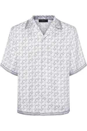 AMIRI Camicia Bowling Ma Quad In Seta