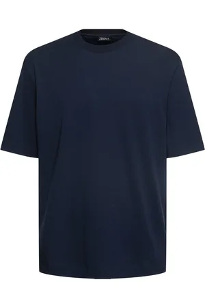 Ermenegildo Zegna T-shirt In Cotone E Seta