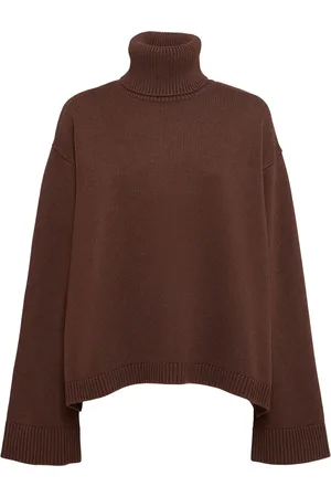 The Frankie Shop Maglia Collo Alto Rhea In Lana E Cotone