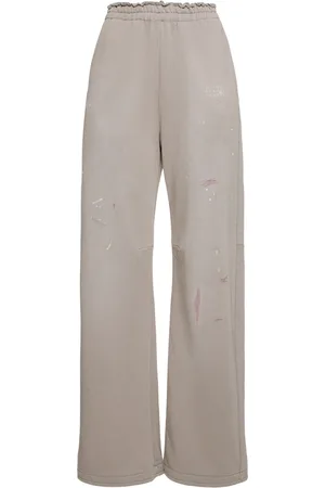 Maison Margiela Pantaloni In Jersey Di Misto Cotone