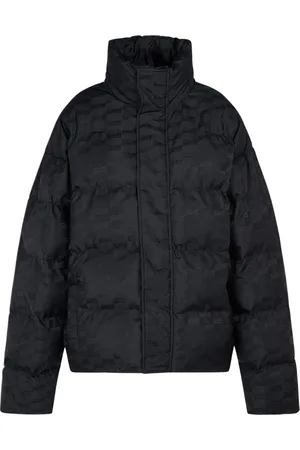 Balenciaga Piumino In Nylon Monogram Jacquard