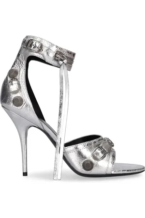 Balenciaga Sandali Cagole In Pelle 110mm