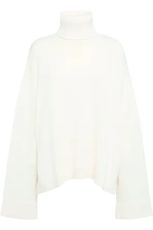 The Frankie Shop Maglia Collo Alto Rhea In Lana E Cotone