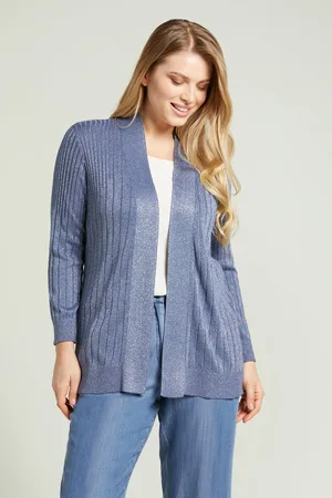 LUISA VIOLA CARDIGAN IN VISCOSA LUREX Donna