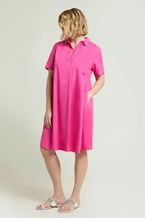 LUISA VIOLA ABITO POLO IN COTONE STRETCH Donna