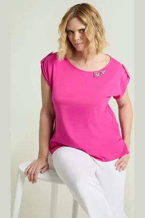 LUISA VIOLA T-SHIRT RICAMATA Donna