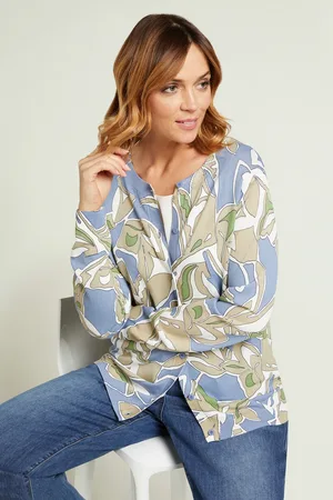 LUISA VIOLA CARDIGAN STAMPATO Donna