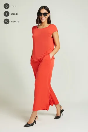 LUISA VIOLA TOP IN JERSEY FLUIDO Donna