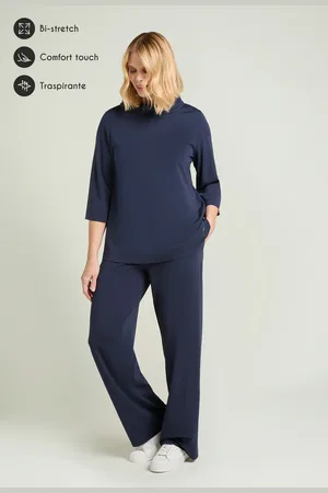 LUISA VIOLA FELPA IN TECNOVISCOSA BI-STRETCH Donna