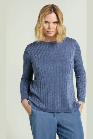 LUISA VIOLA MAGLIA IN VISCOSA LUREX Donna