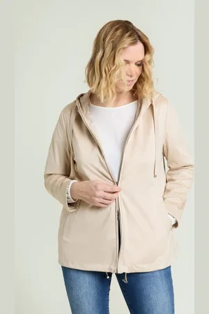 LUISA VIOLA WIND JACKET IN TESSUTO SCAMOSCIATO Donna